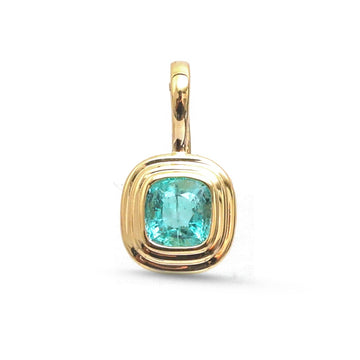 JPPD-1786/14325 Emerald Pendant | 14K