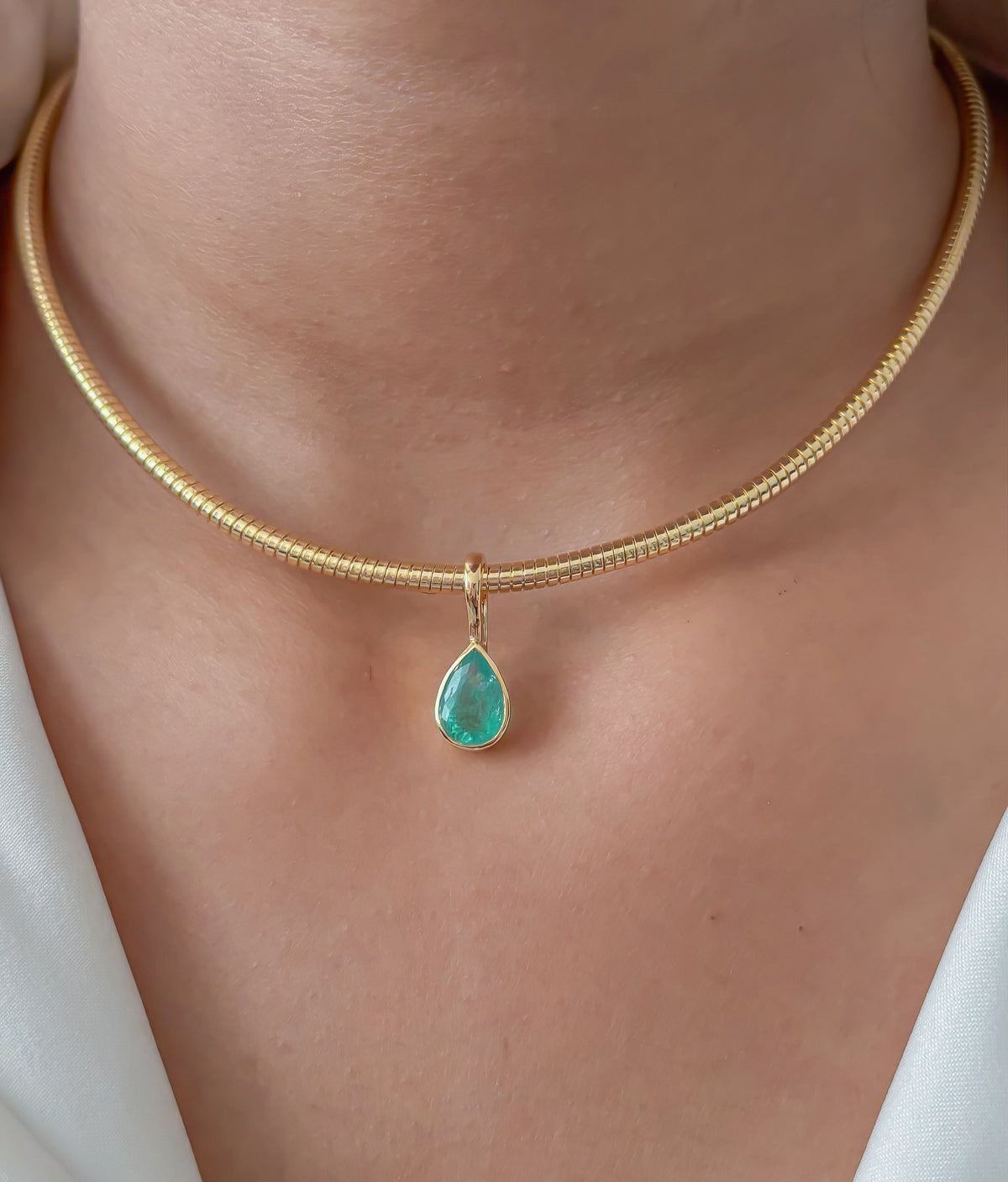 JPPD-1800/14341 Paraiba Tourmaline Pendant | 18K