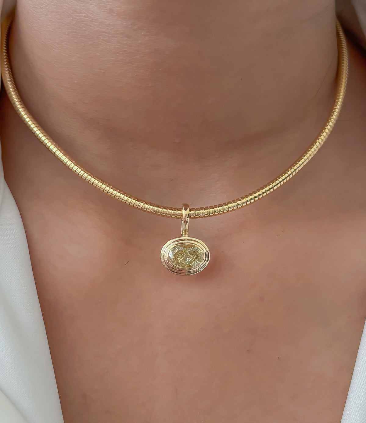 JPPD-1810/14351 Lab Grown Diamond Pendant | 14K