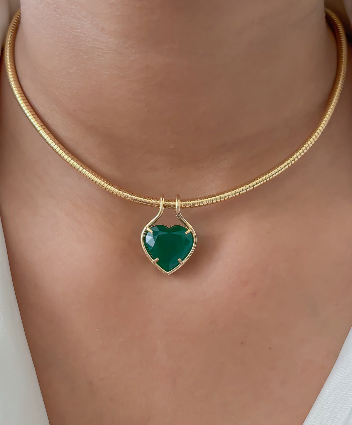 JPPD-1812/14353 Emerald Pendant | 18K