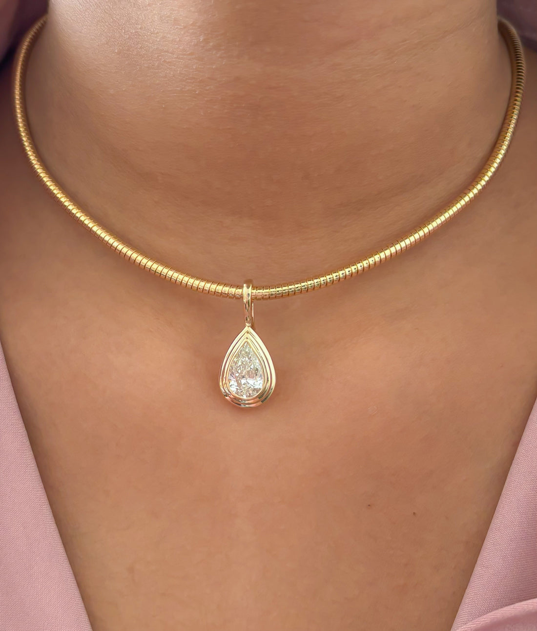 JPPD-1847/14413 Lab Grown Diamond Pendant | 14K