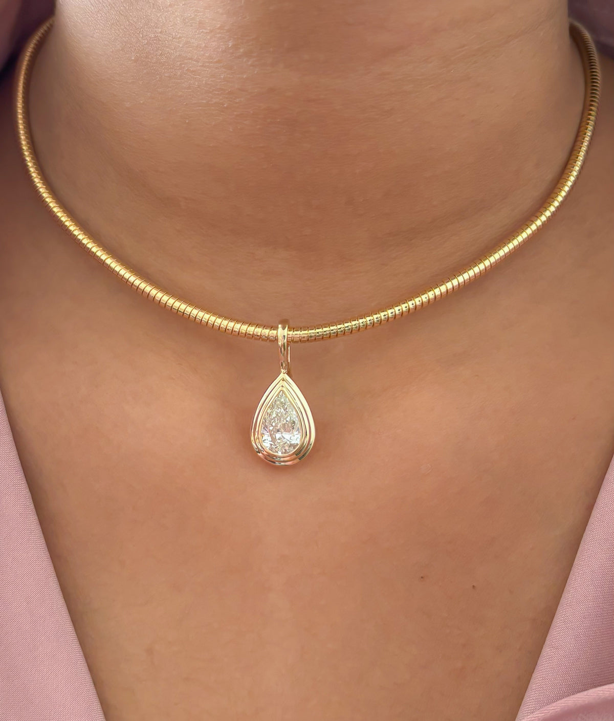 JPPD-1847/14413 Lab Grown Diamond Pendant | 14K