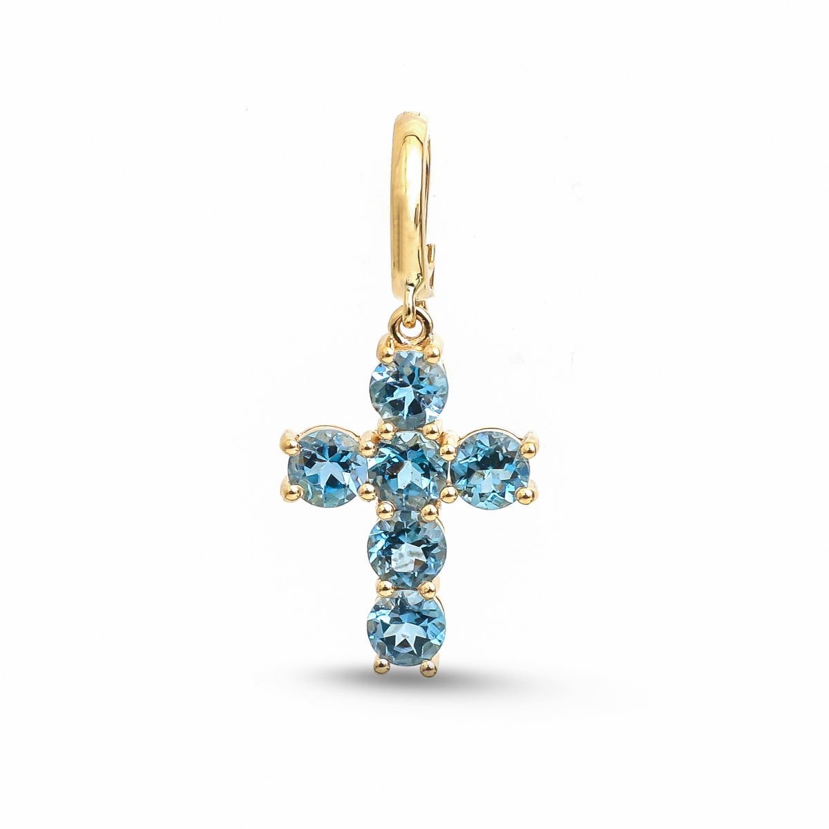JPPD-1864/14451 Aquamarine Pendant | 18K