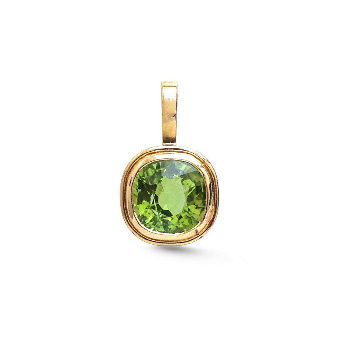 JPPD-1886/14502 Tourmaline Mix Pendant | 14K