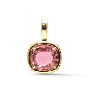 JPPD-1887/14503 Tourmaline Mix Pendant | 14K