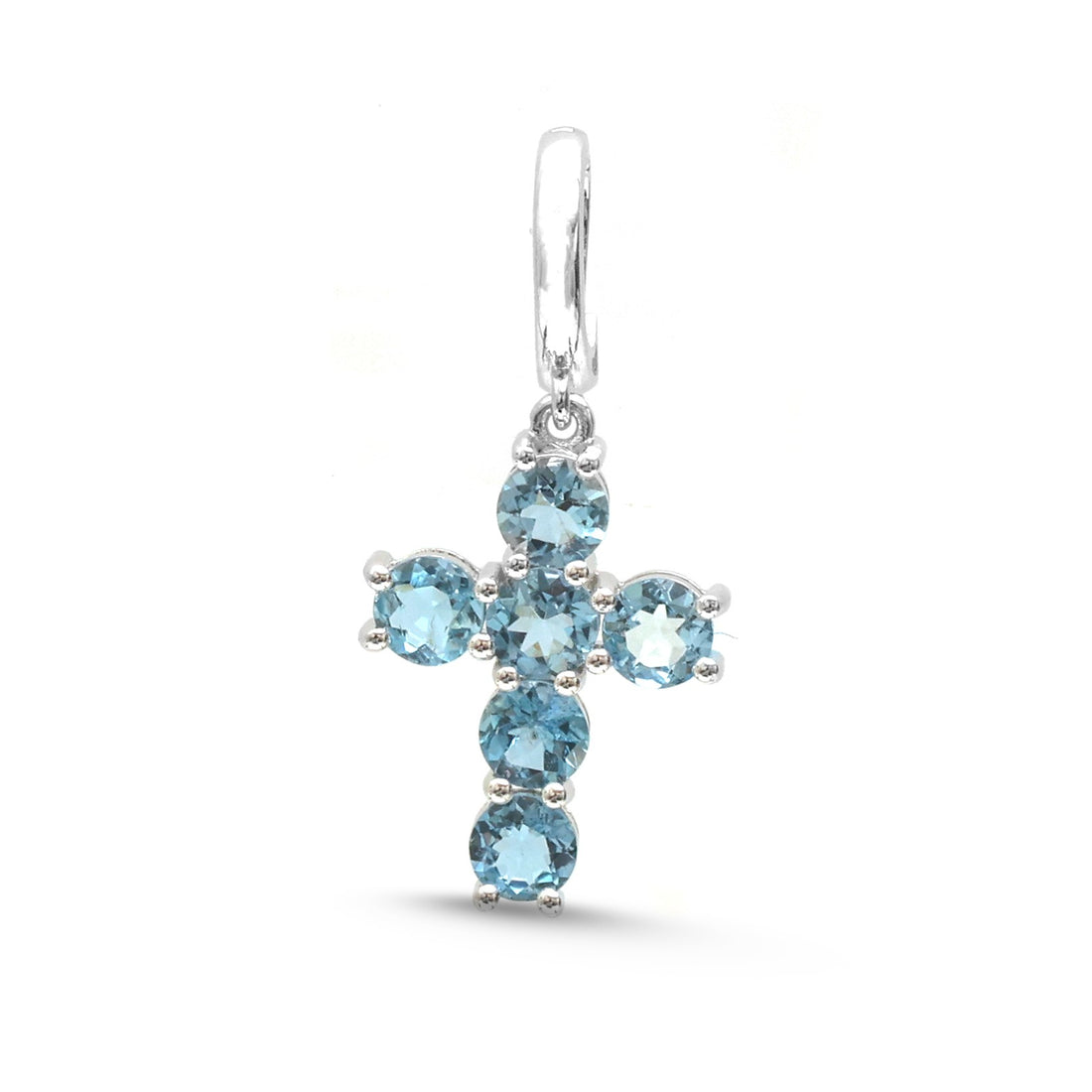JPPD-1896/14531 Aquamarine Pendant | 18K