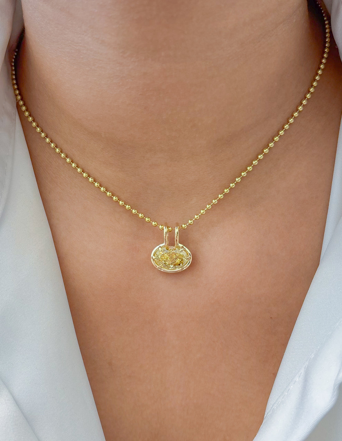 JPPD-1905/14545 Lab Grown Diamond Pendant | 14K