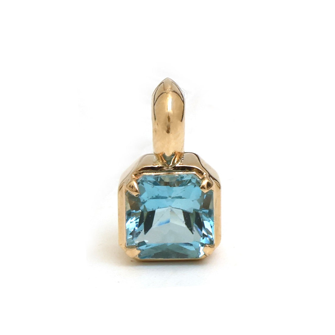 JPPD-1914/14587 Aquamarine Pendant | 14K