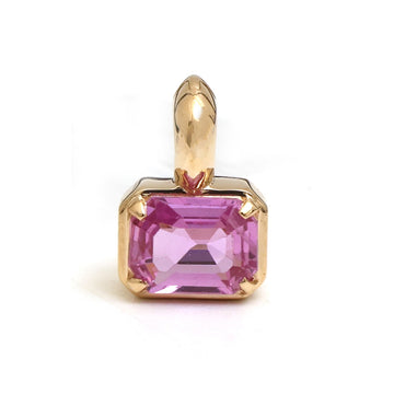 JPPD-1915/14588 Pink Sapphire Pendant | 14K