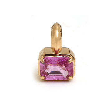 JPPD-1916/14589 Pink Sapphire Pendant | 18K