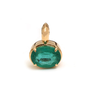 JPPD-1917/14590 Emerald Pendant | 18K