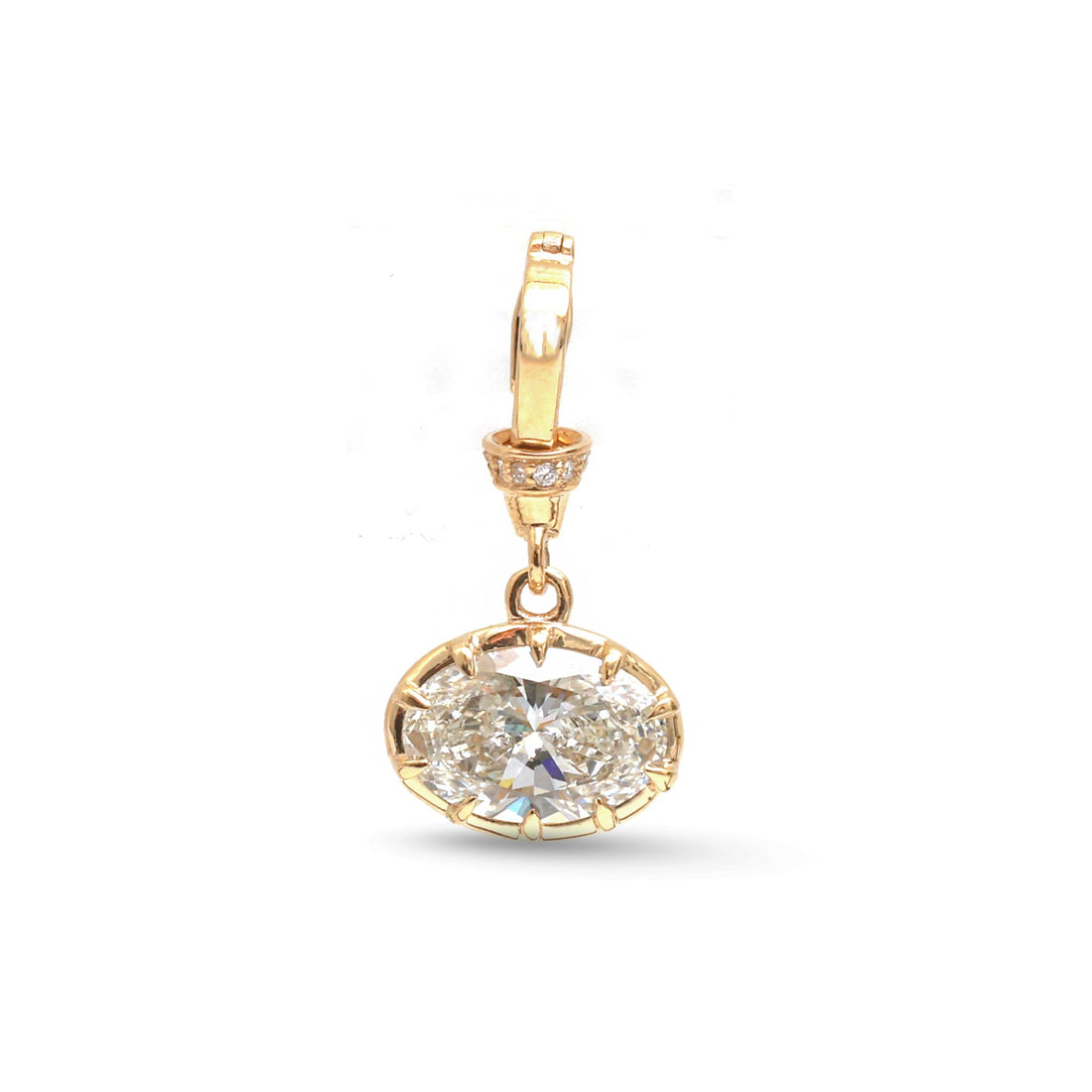 JPPD-1943/14661 Lab Grown Diamond Pendant | 14K