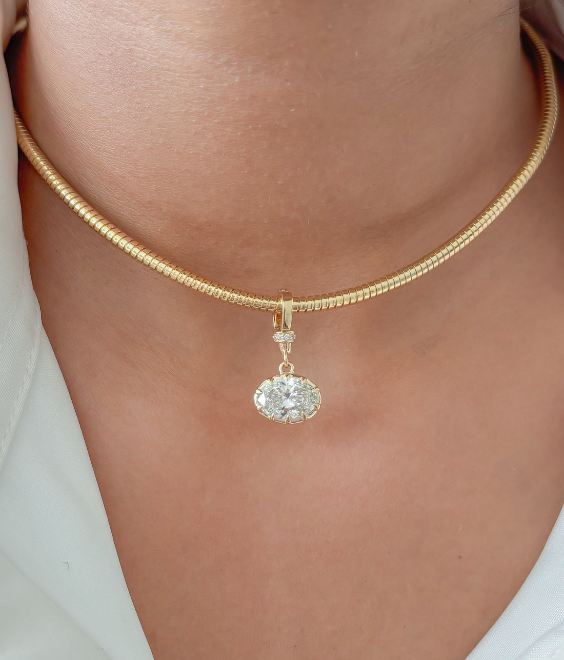 JPPD-1950/14668 Lab Grown Diamond Pendant | 14K