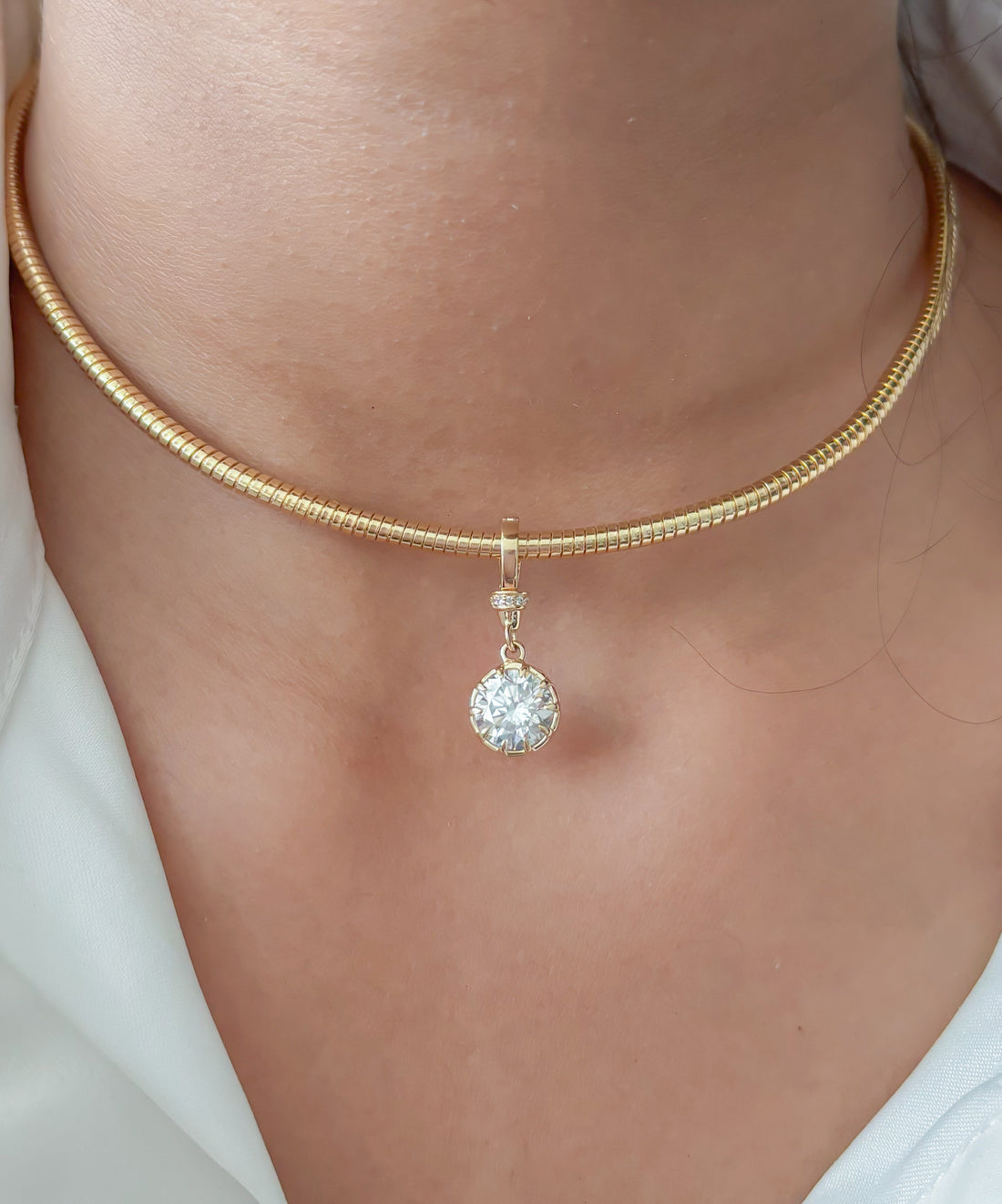 JPPD-1951/14669 Lab Grown Diamond Pendant | 14K