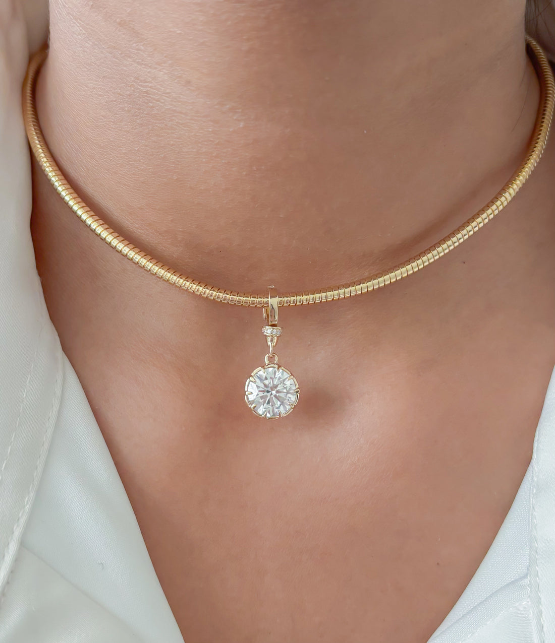 JPPD-1954/14672 Lab Grown Diamond Pendant | 14K