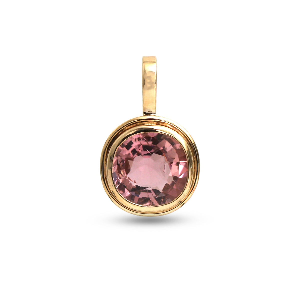 JPPD-1961/14714 Tourmaline Mix Pendant | 14K