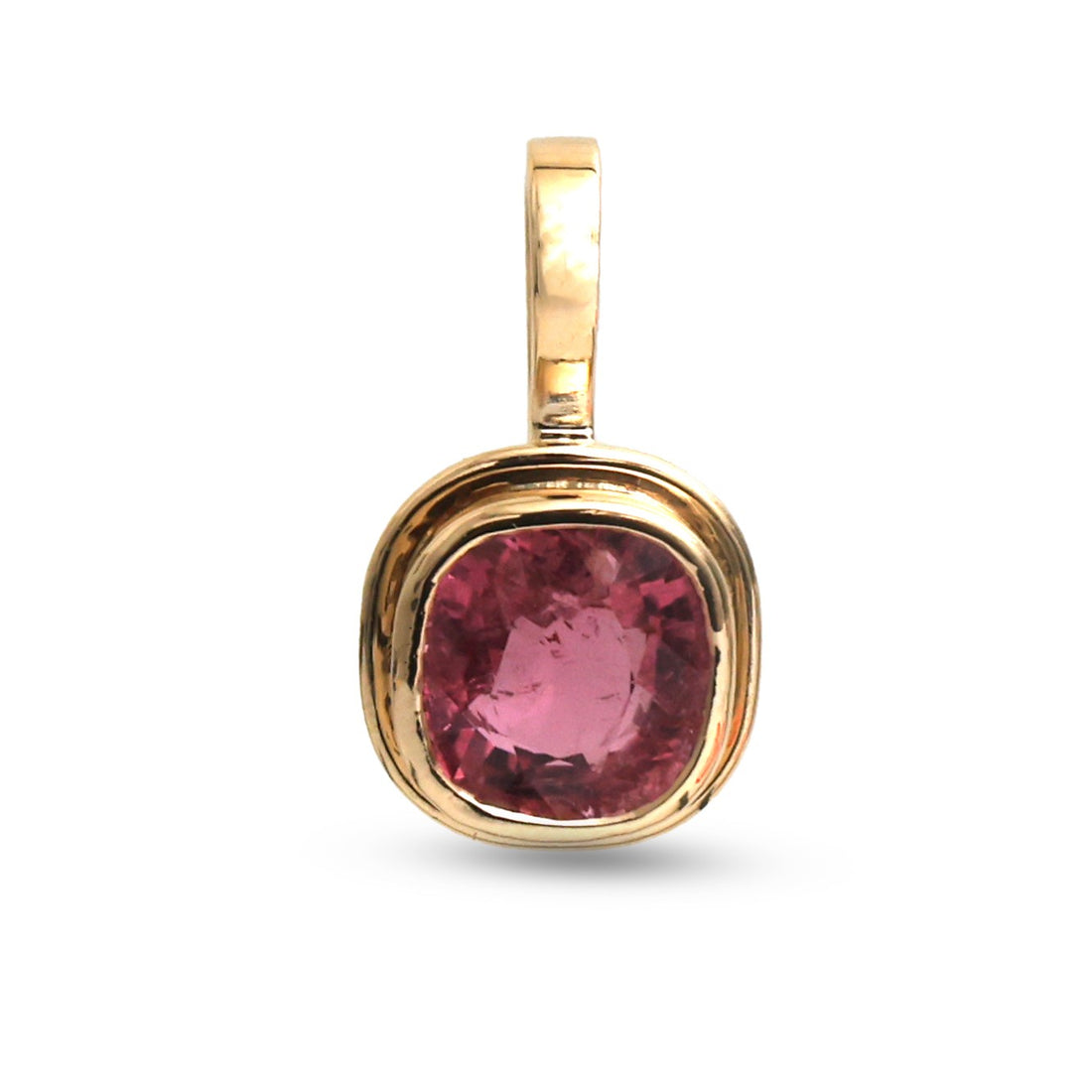 JPPD-1962/14715 Tourmaline Mix Pendant | 14K