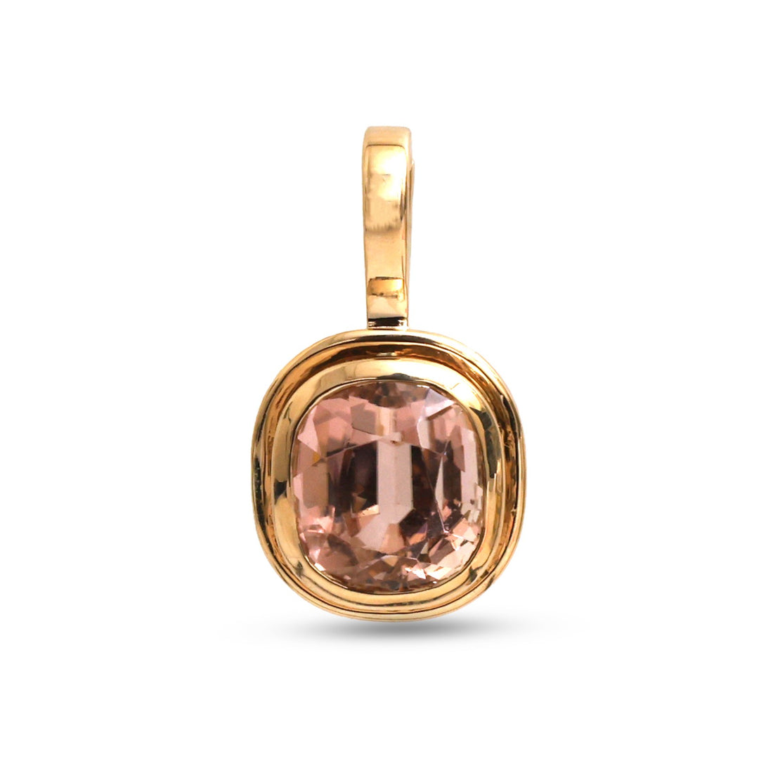 JPPD-1964/14717 Tourmaline Mix Pendant | 14K