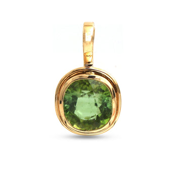 JPPD-1965/14718 Tourmaline Mix Pendant | 14K