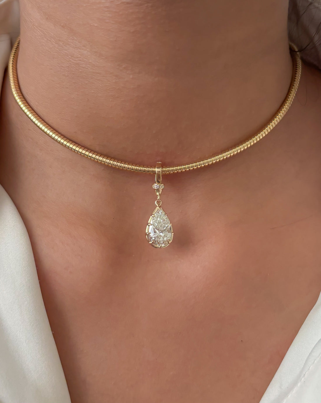 JPPD-1969/14727 Lab Grown Diamond Pendant | 14K
