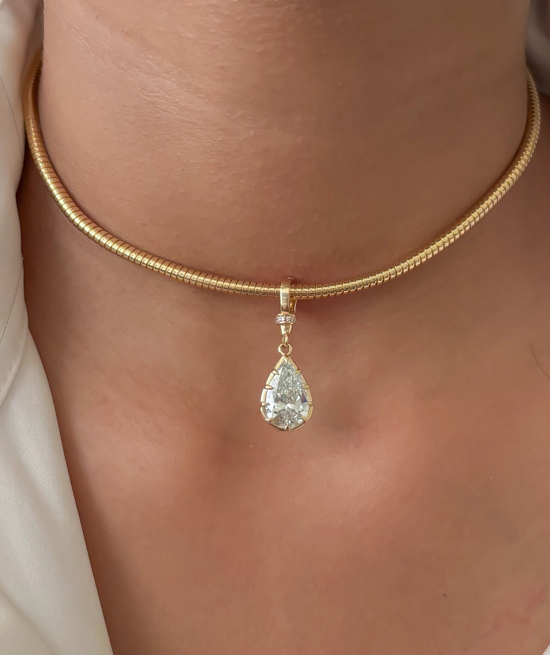 JPPD-1970/14728 Lab Grown Diamond Pendant | 14K