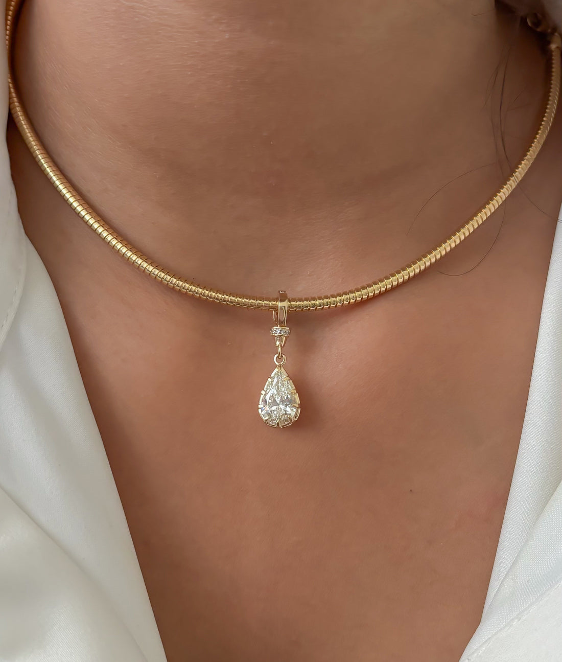 JPPD-1975/14733 Lab Grown Diamond Pendant | 14K