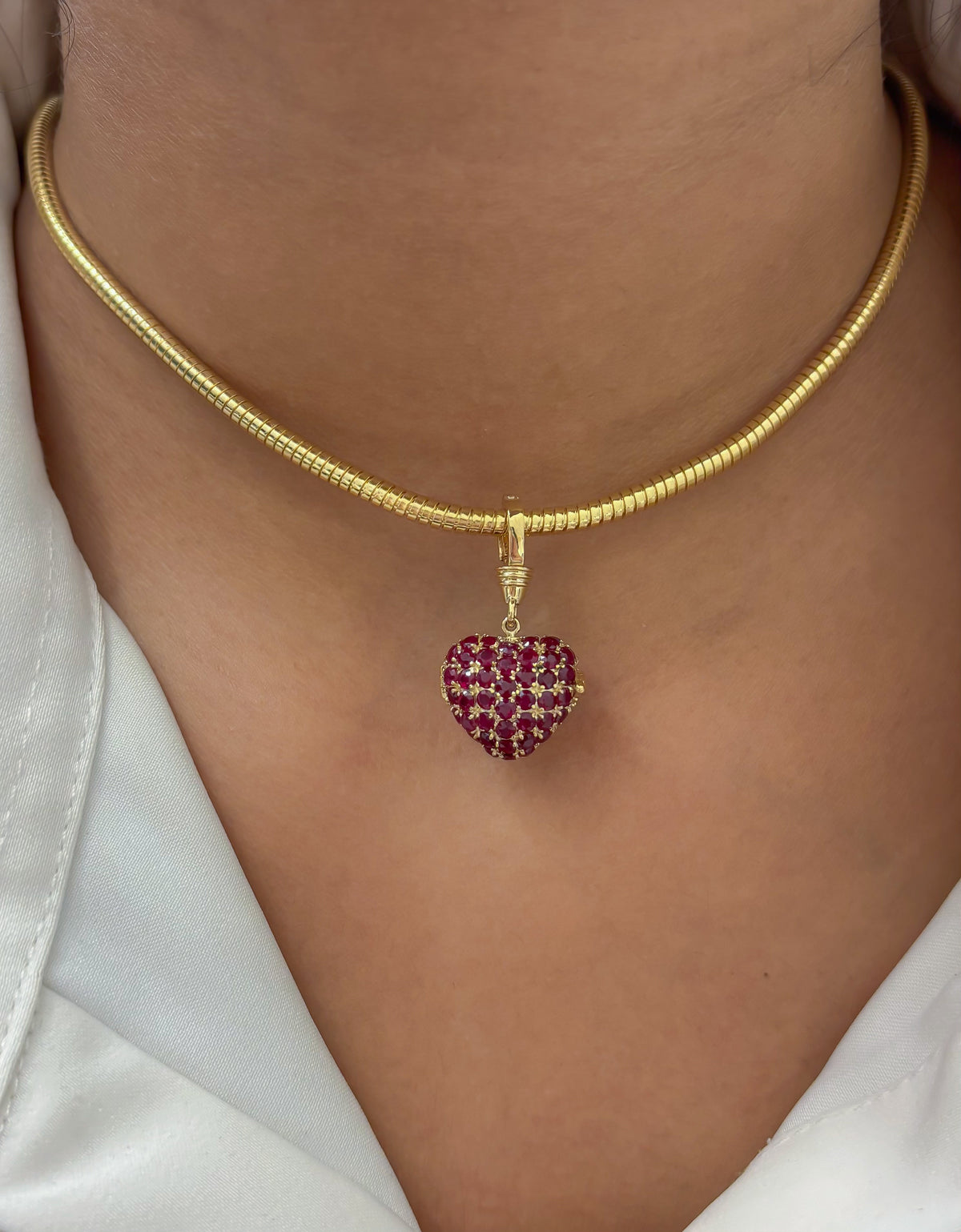 JPPD-1990/14767 Ruby Pendant | 14K