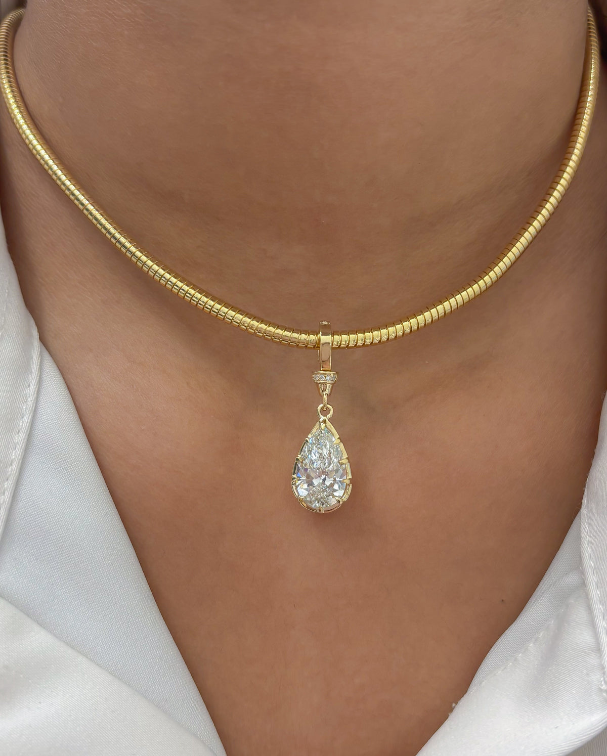 JPPD-1991/14768 Lab Grown Diamond Pendant | 14K