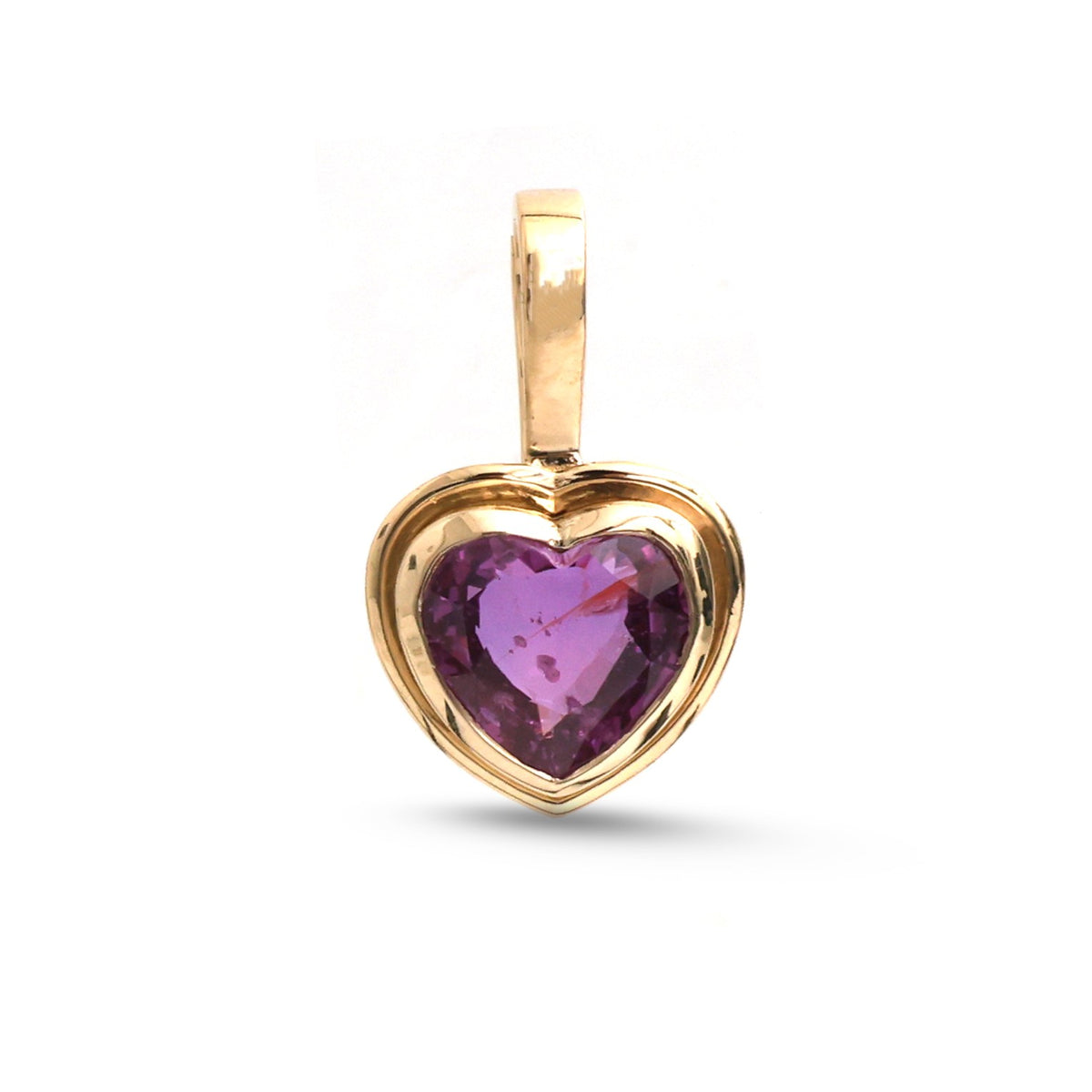 JPPD-1996/14778 Pink Sapphire Pendant | 18K
