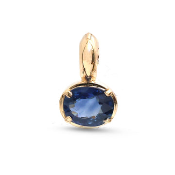 JPPD-2023/14826 Blue Sapphire Pendant | 18K