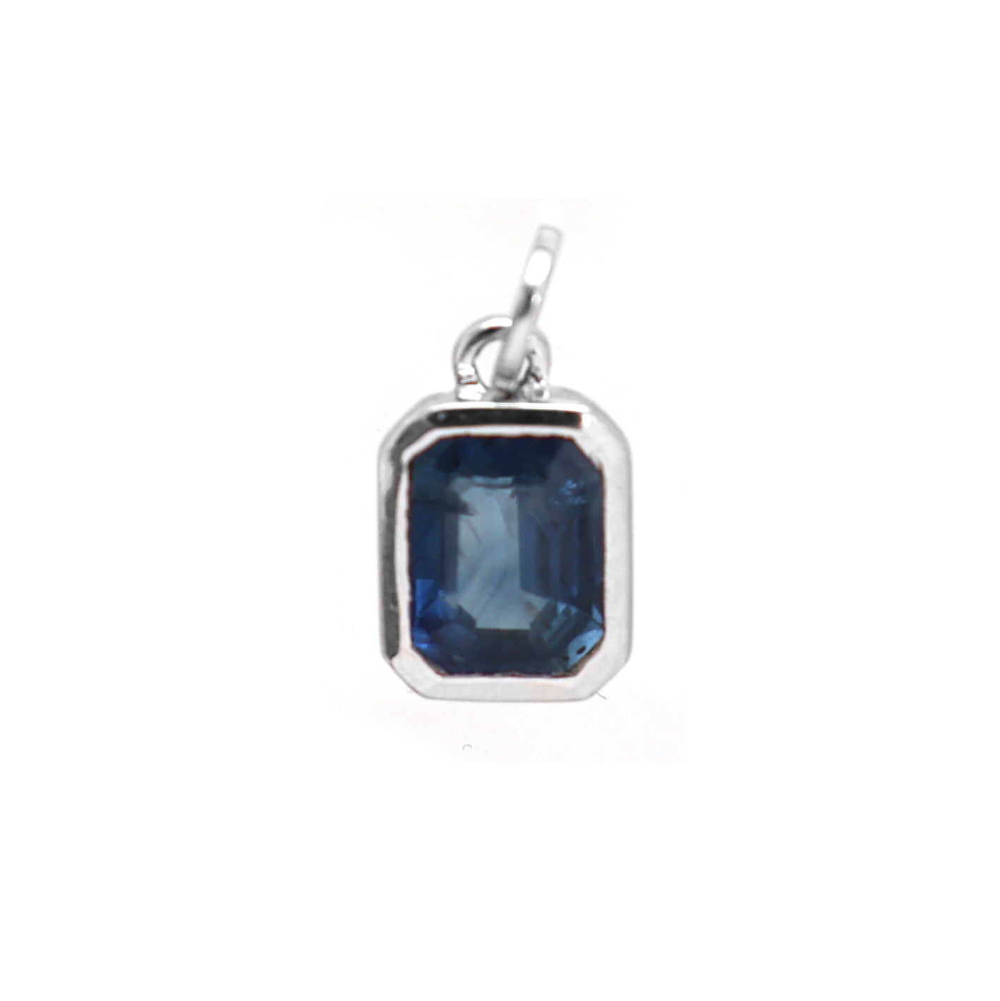 JPPD-202/3014 Blue Sapphire Charms Pendant | 14K