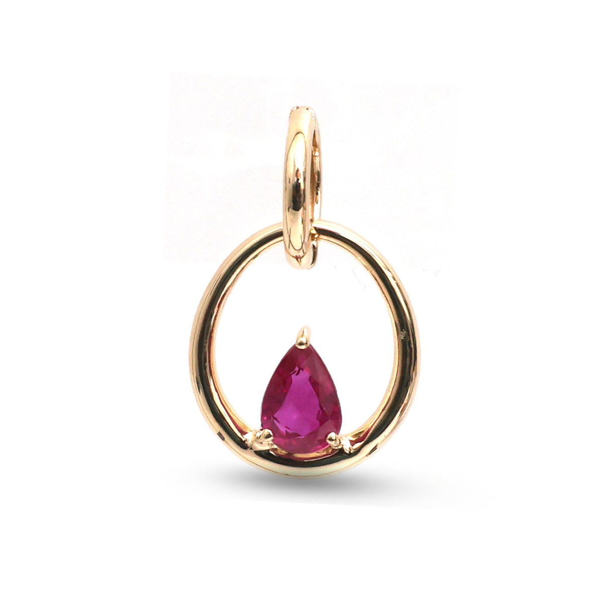 JPPD-2042/14892 Ruby Pendant | 14K