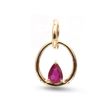 JPPD-2042/14892 Ruby Pendant | 14K