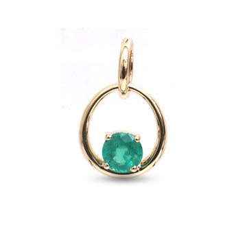 JPPD-2046/14896 Emerald Pendant | 14K