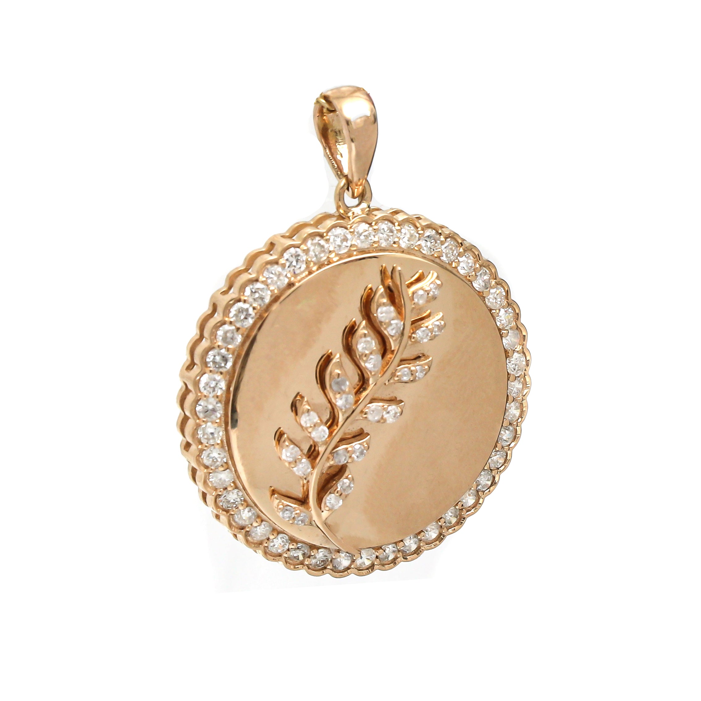 JPPD-25/1015 Diamond Pendant | 14K