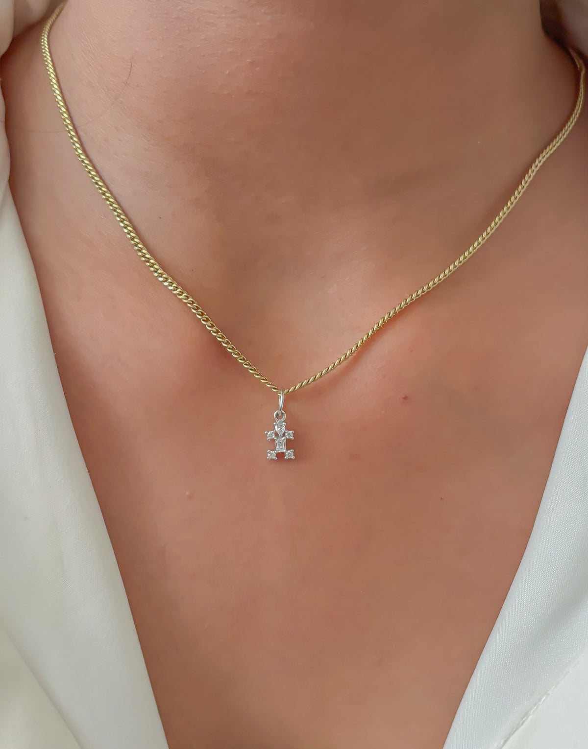 JPPD-306/4639 Diamond Charms Pendant | 18K