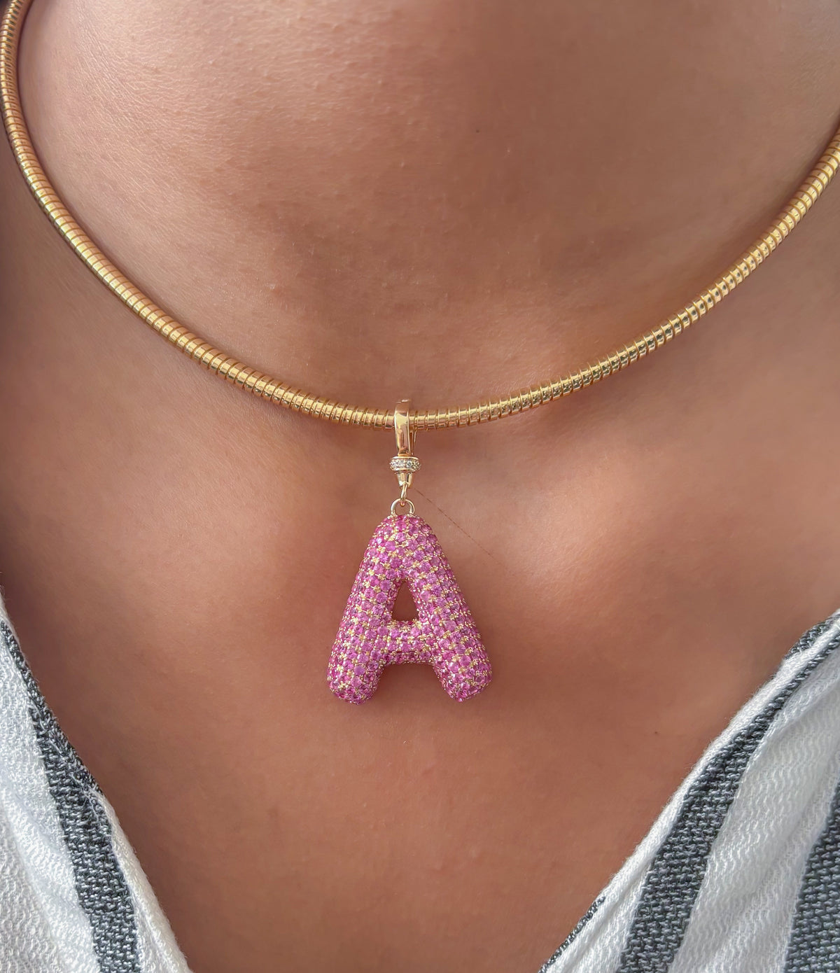 JPPD-378/6238 Pink Sapphire A Pendant | 14K