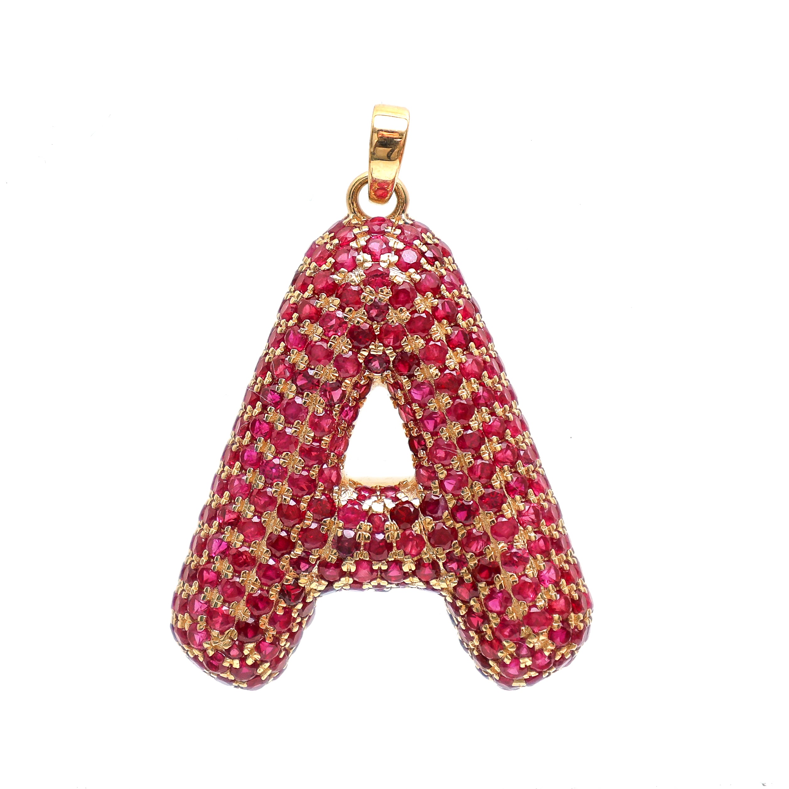 JPPD-379/6239 Ruby Round A Pendant | 14K