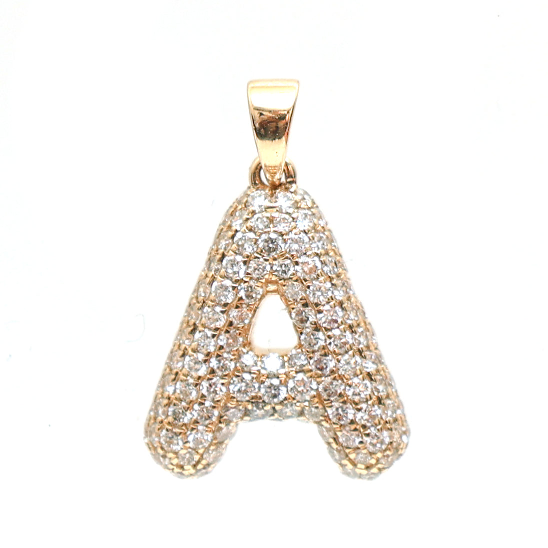 JPPD-387/6468 Diamond Round Diamond A Pendant | 14K