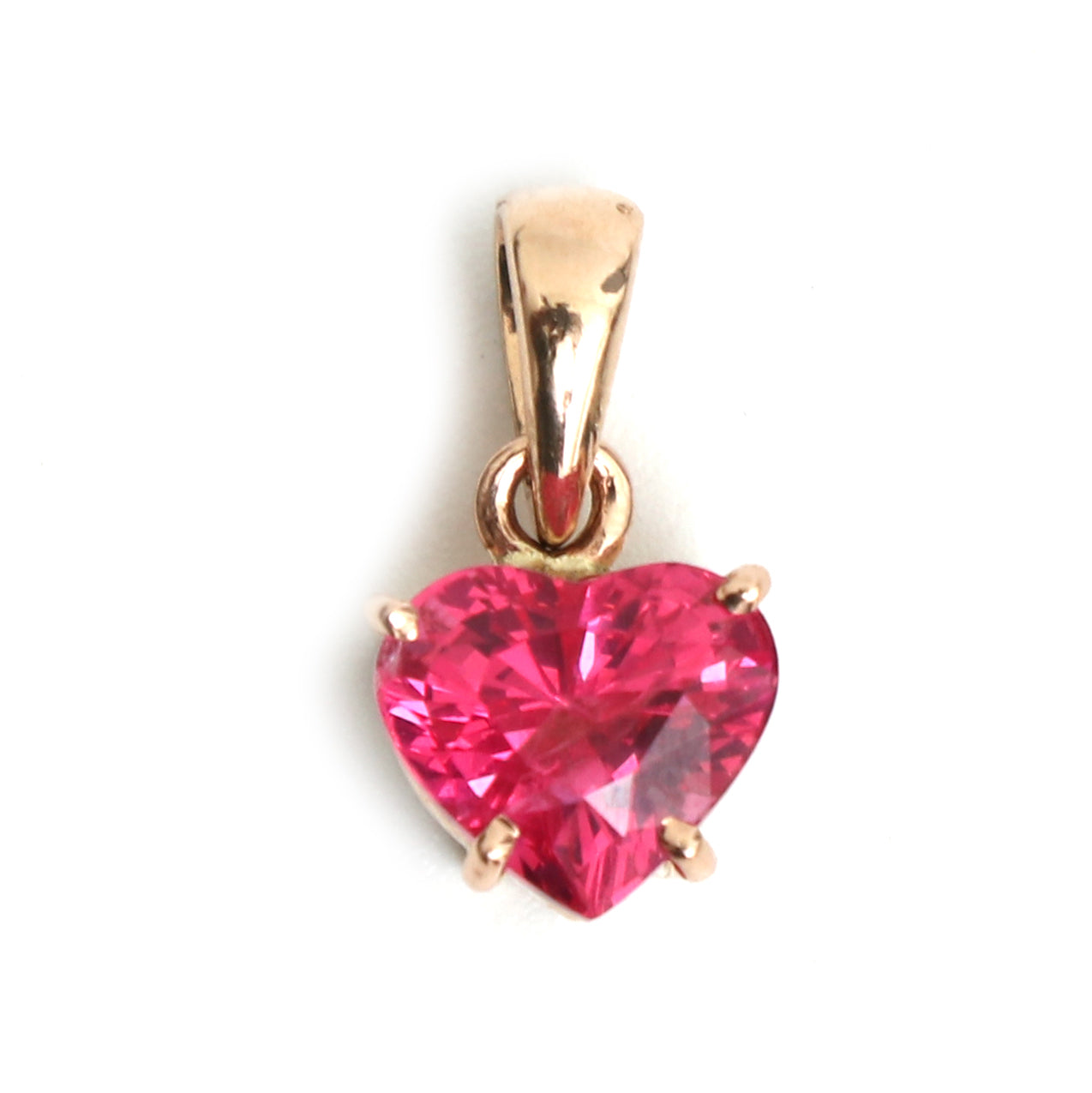 JPPD-66/1019 Spinal Heart Pendant | 14K