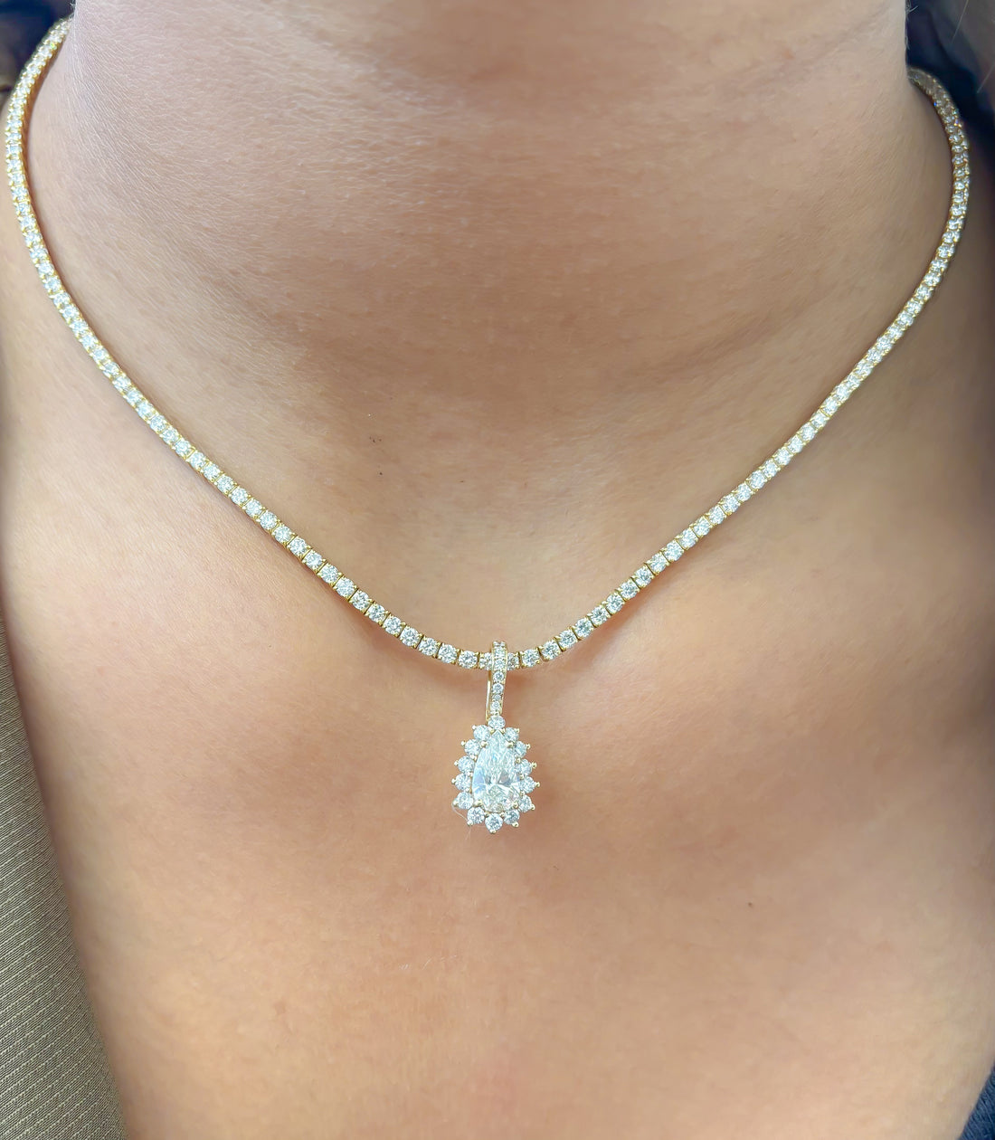 JPPD-901/9908 Lab Grown Diamond Pendant | 14K