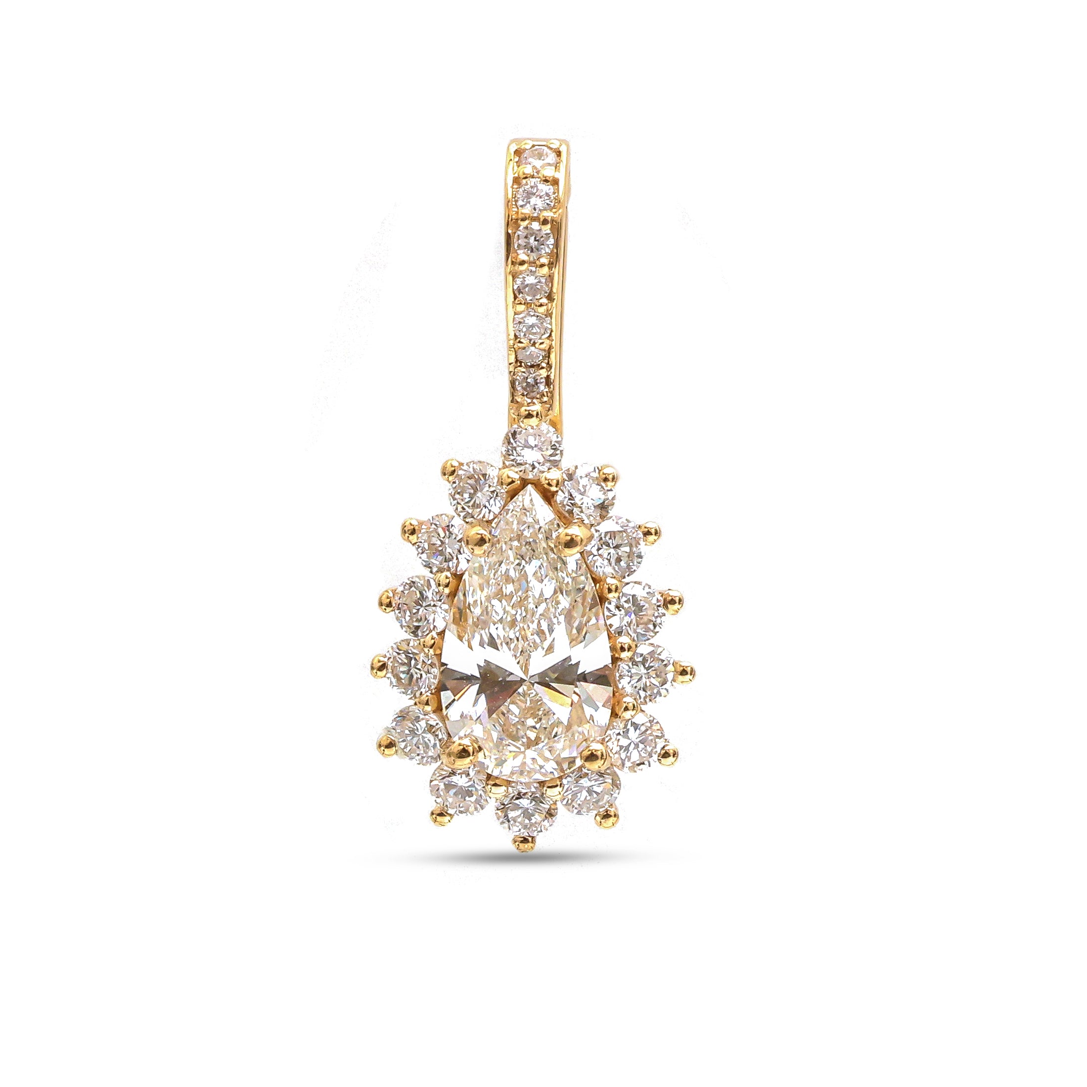 JPPD-901/9908 Lab Grown Diamond Pendant | 14K