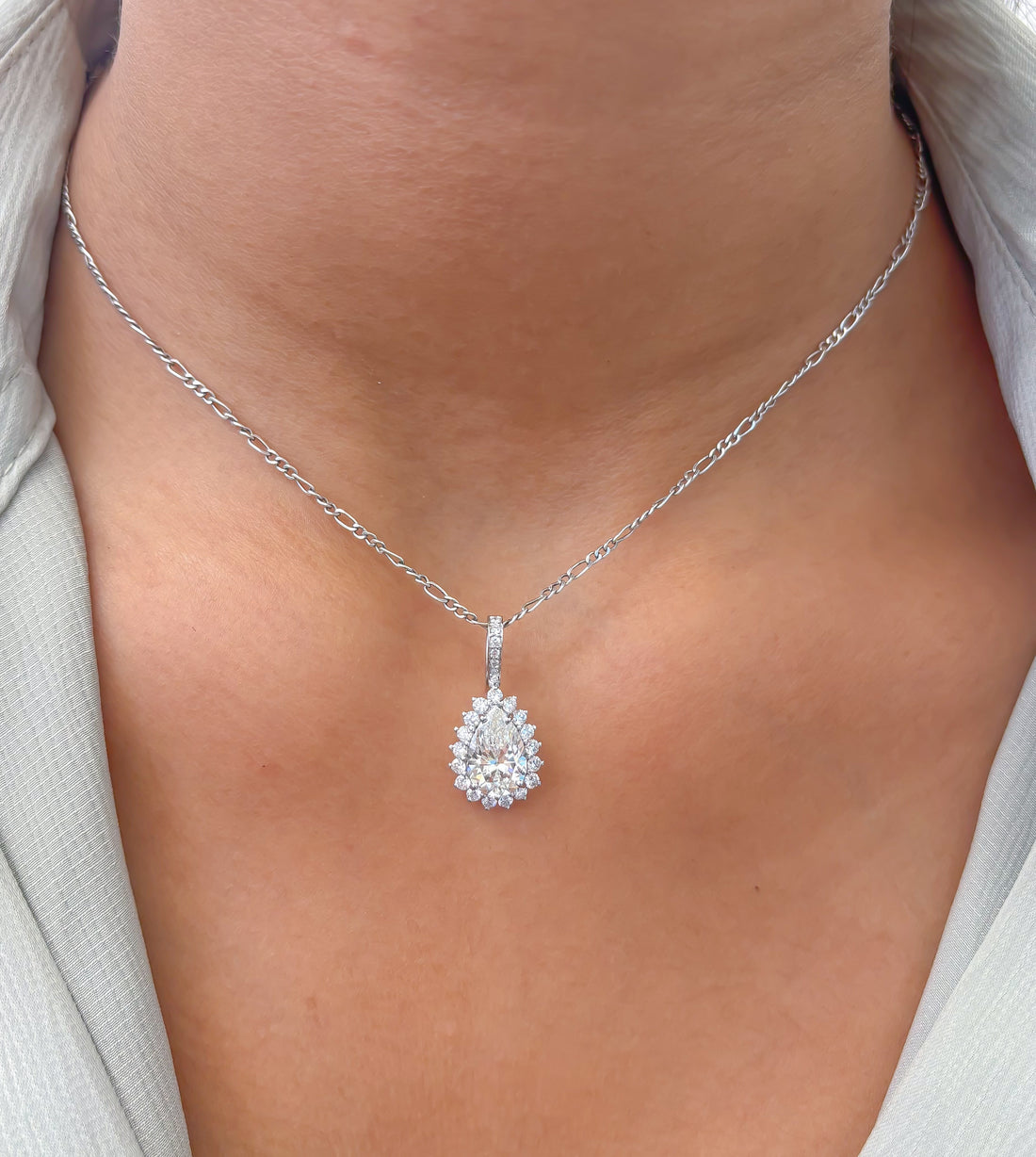JPPD-933/10033 Lab Grown Diamond Pendant | 14K