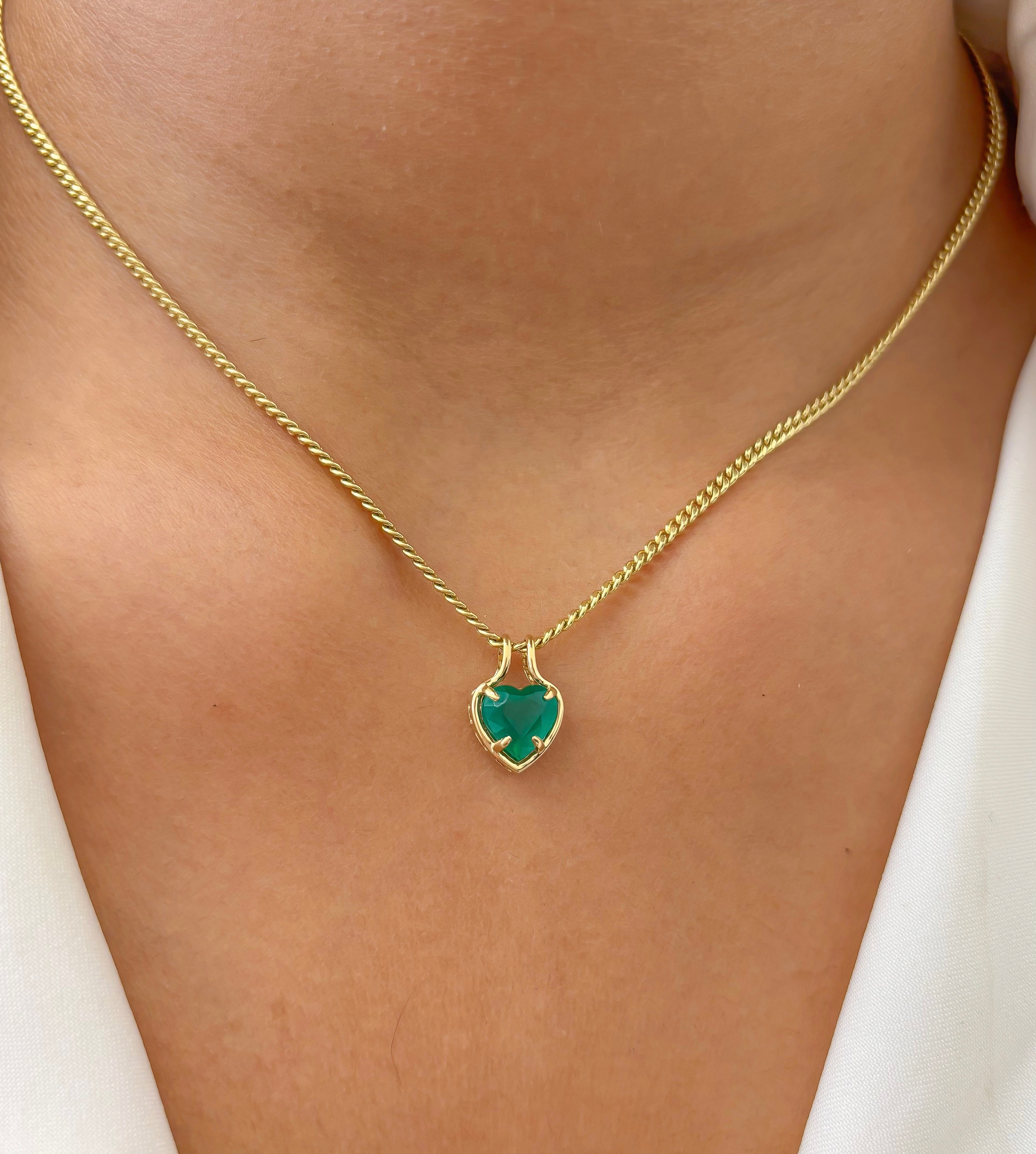 JPPD-935/10042 Emerald Pendant | 18K