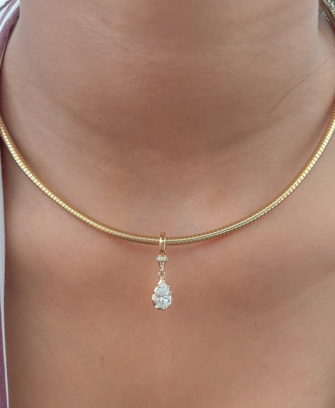JPPD-938/10109 Lab Grown Diamond Pendant | 14K