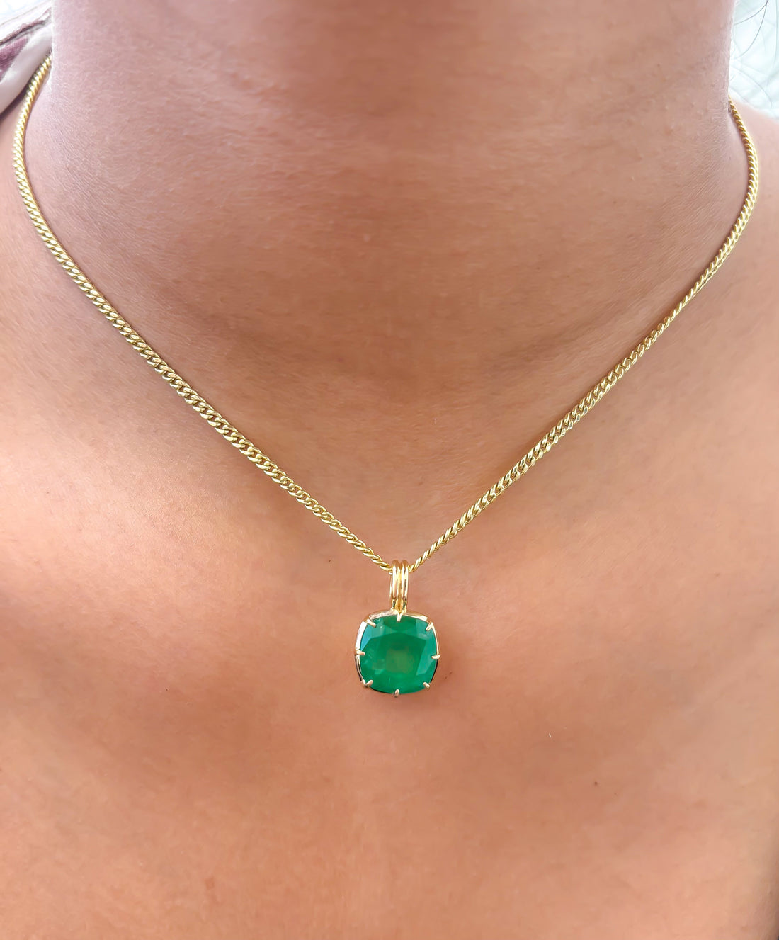 JPPD-941/10112 Emerald Pendant | 18K