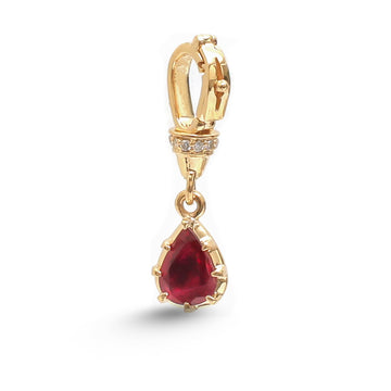 JPPD-947/10130 Ruby Diamond Pendant | 18K