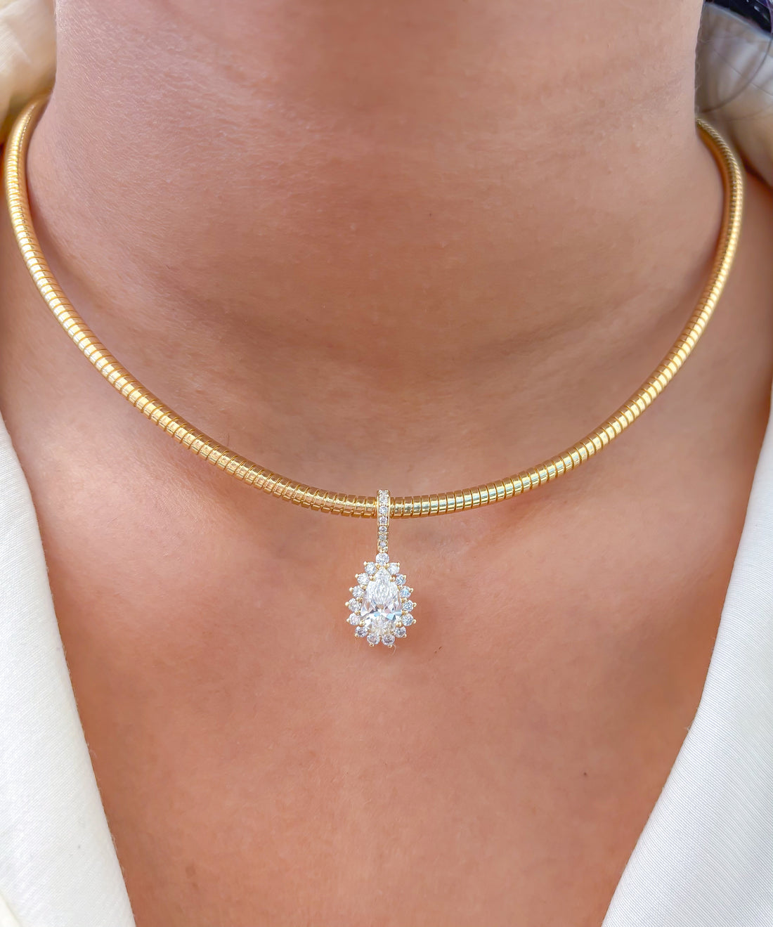 JPPD-951/10156 Lab Grown Diamond Pendant | 14K
