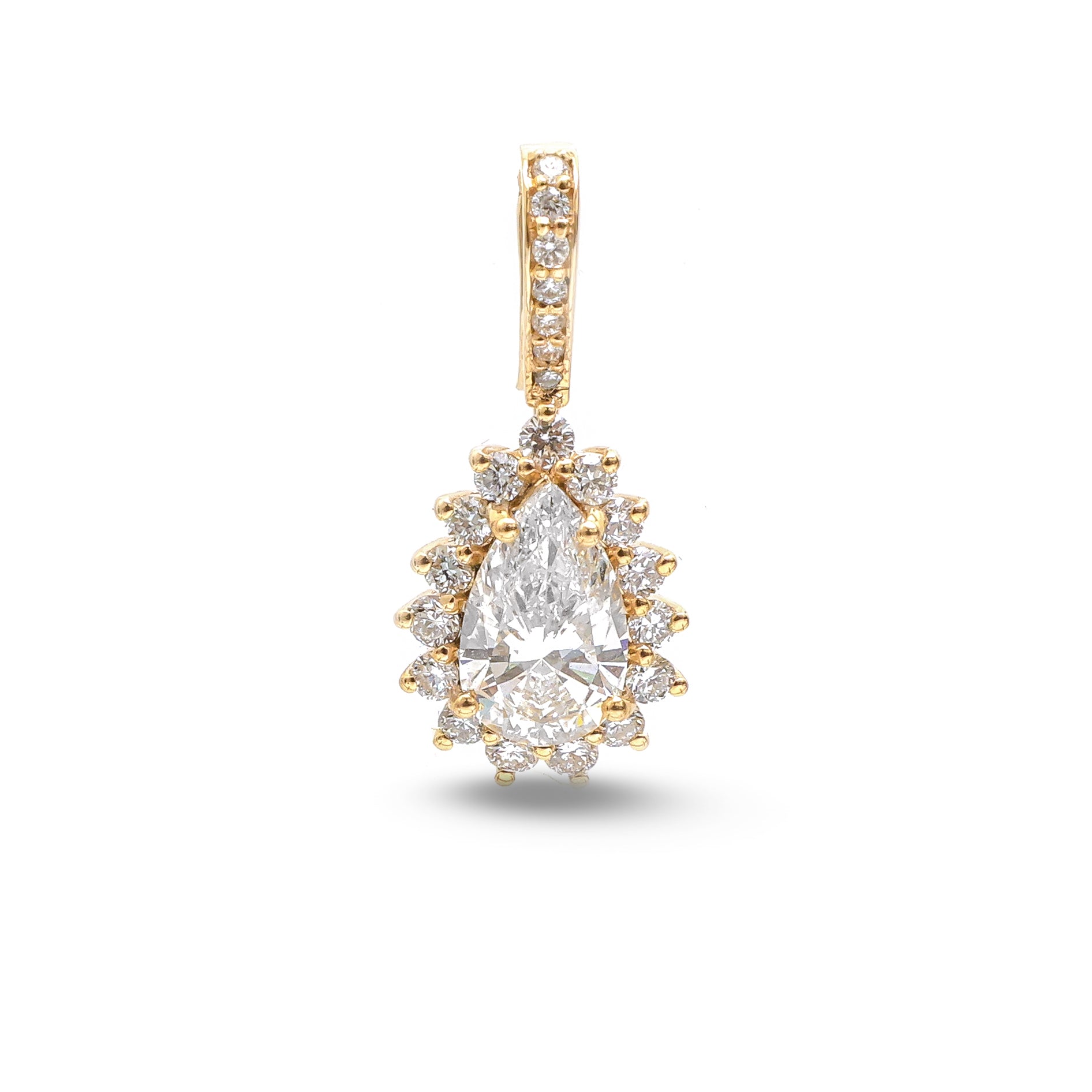 JPPD-951/10156 Lab Grown Diamond Pendant | 14K