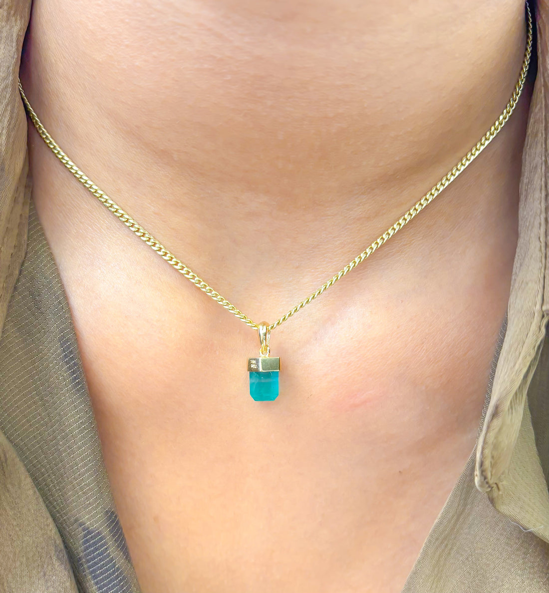 JPPD-962/10237 Emerald Pendant | 18K